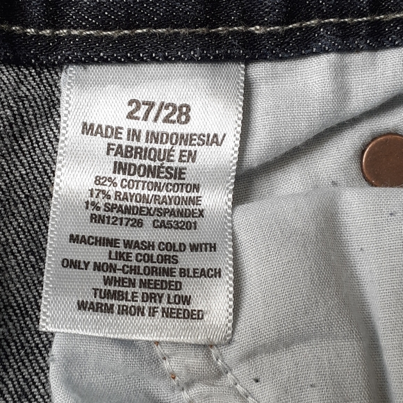 Aeropostale Slim Straight 27/28 Stretch Blue Jeans - Picture 13 of 16